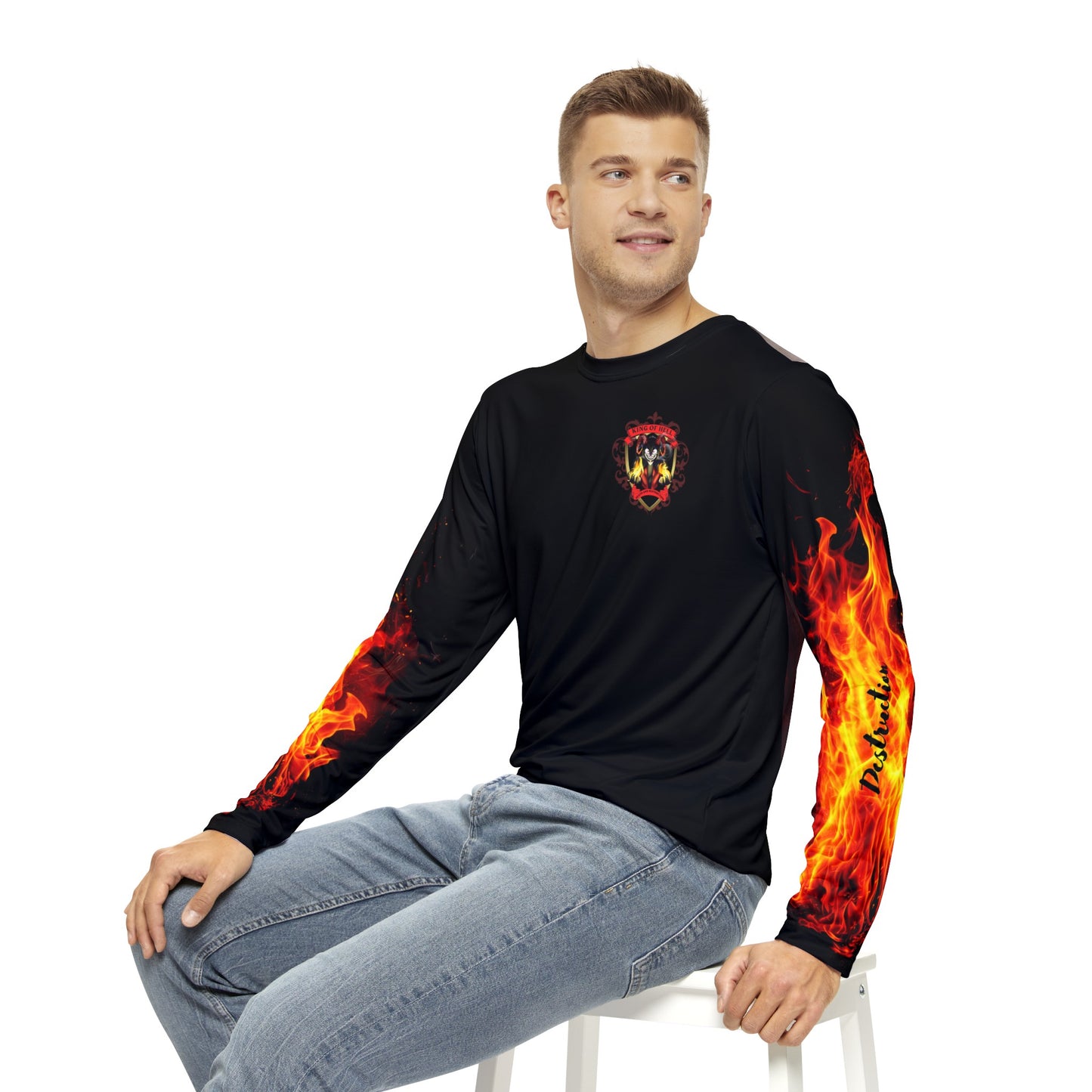 Men's Long Sleeve Shirt (AOP)