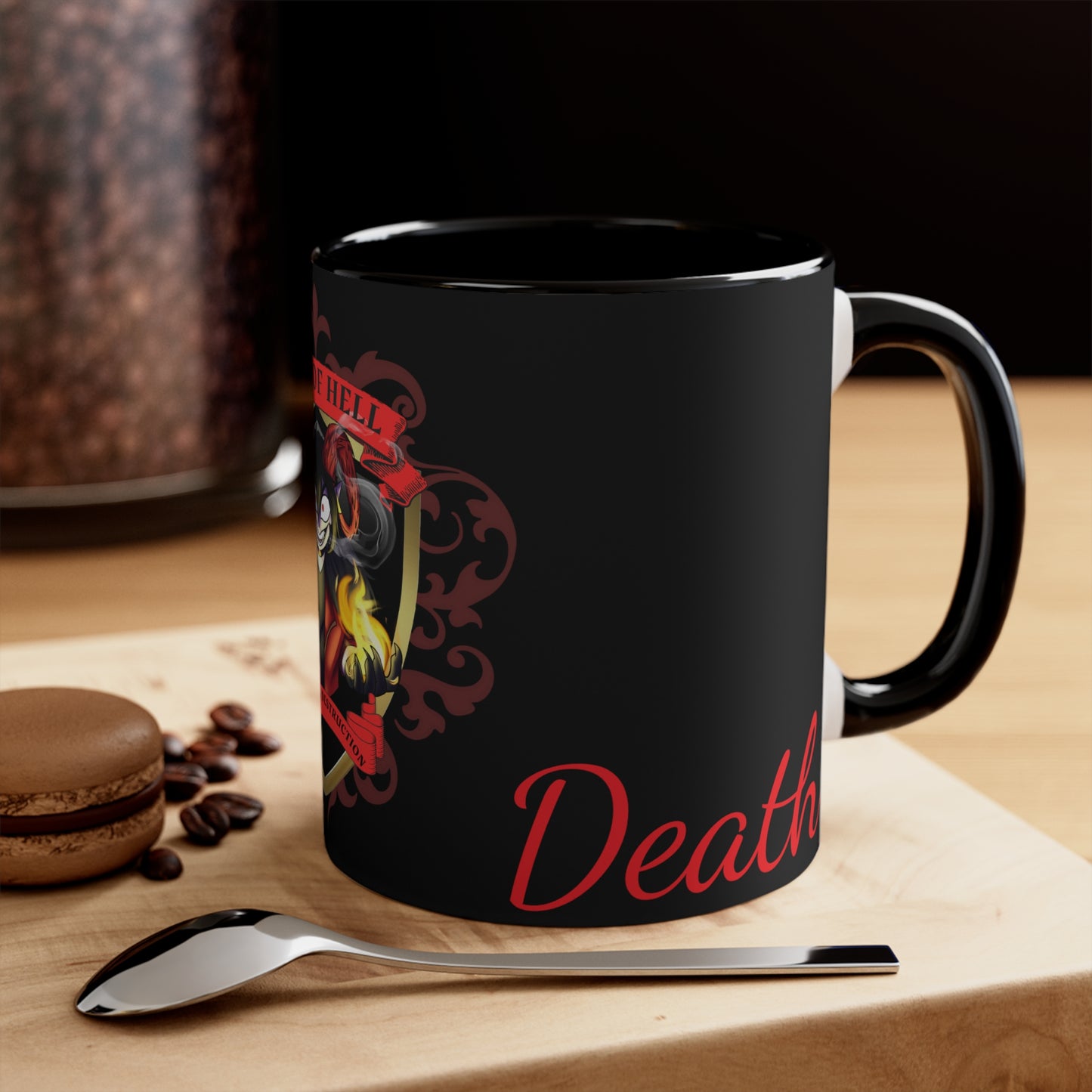 Black Accent Mug