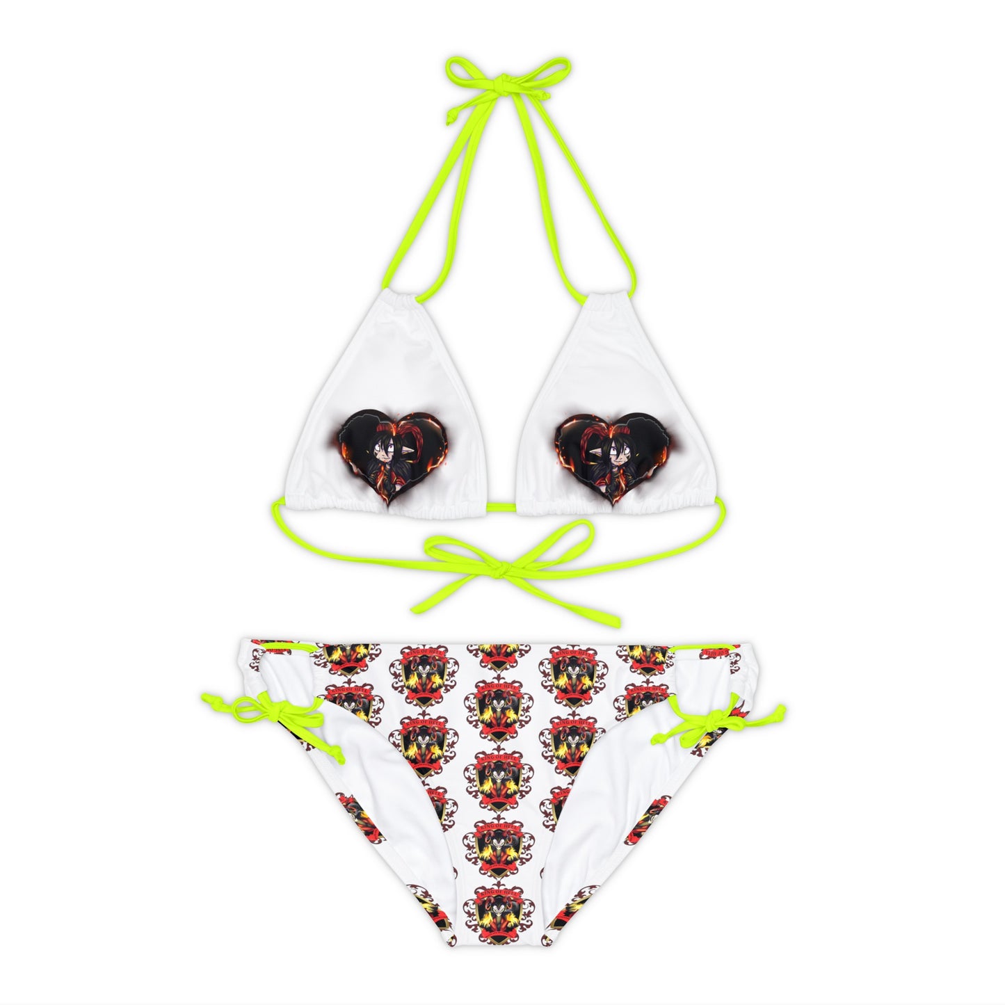 Strappy Bikini Set (AOP)