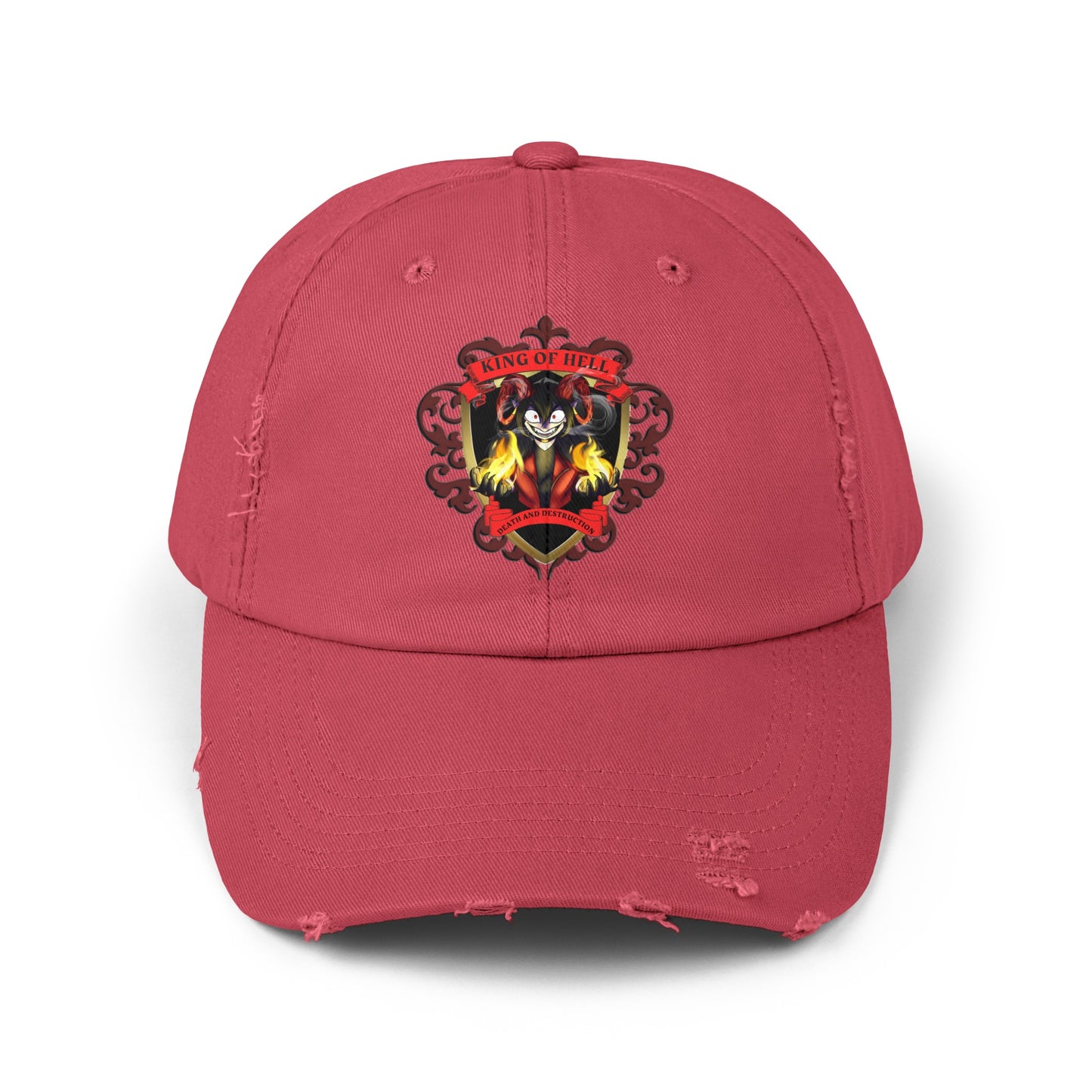 Unisex Distressed Cap