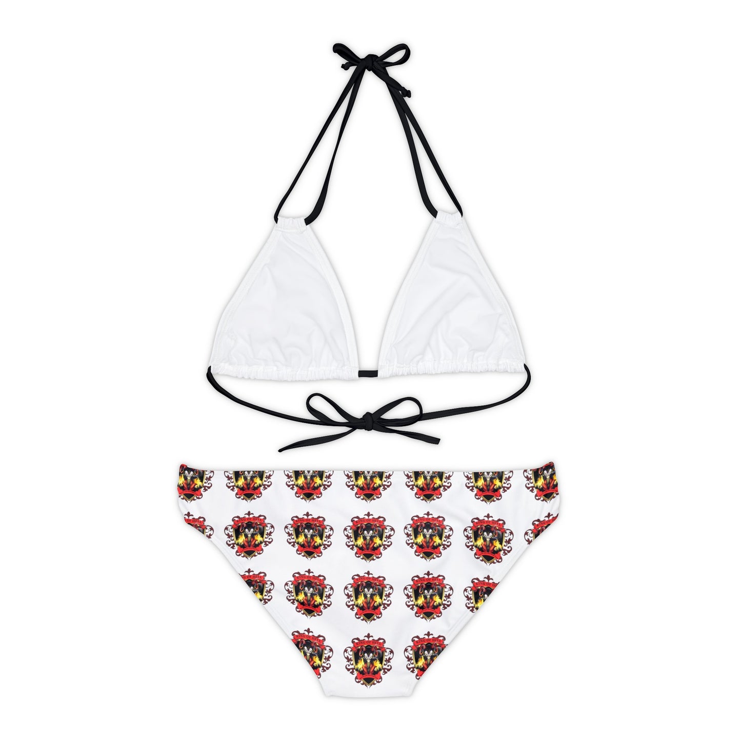Strappy Bikini Set (AOP)