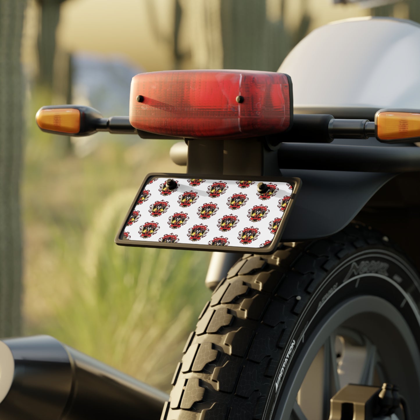 Mini License Plate