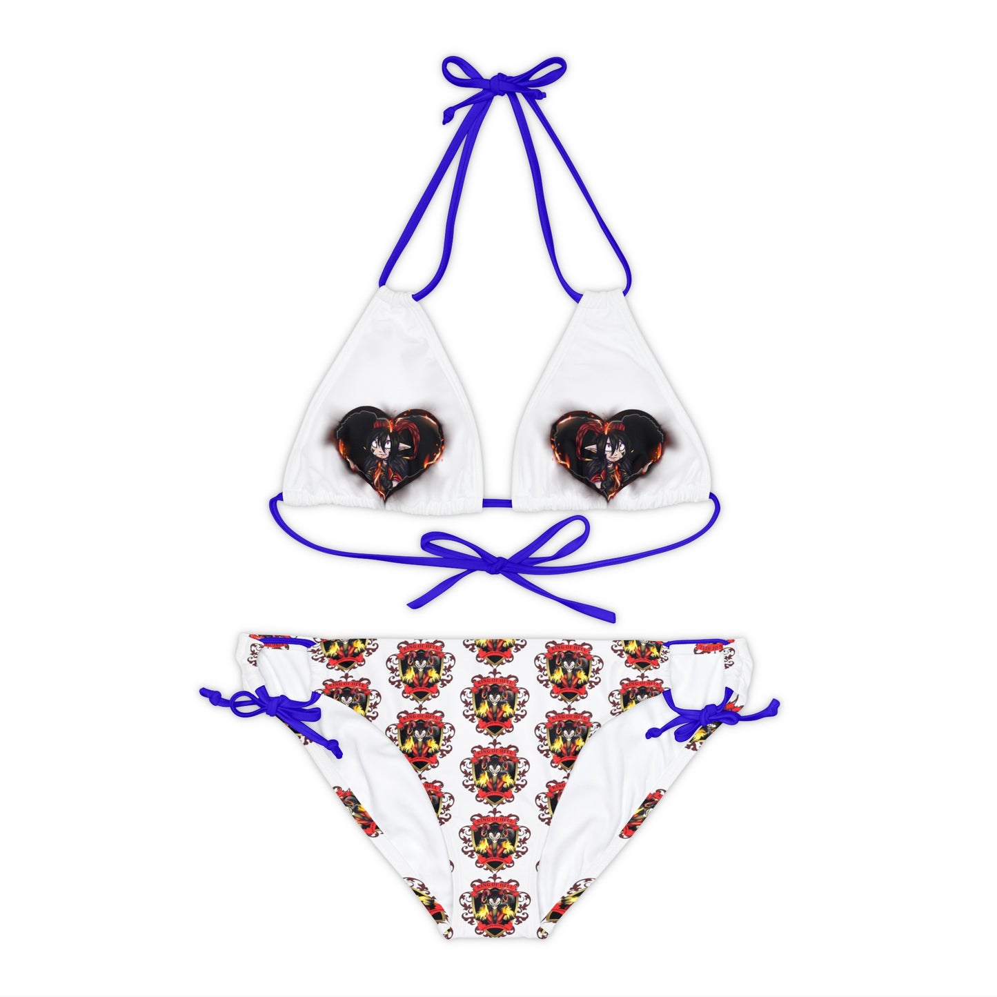 Strappy Bikini Set (AOP)