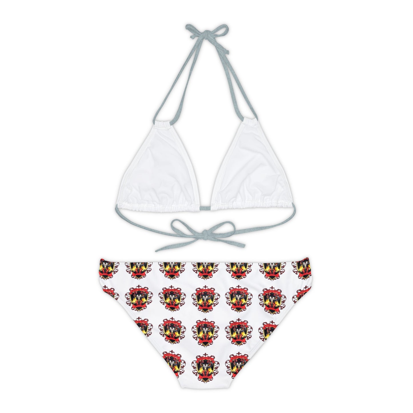 Strappy Bikini Set (AOP)