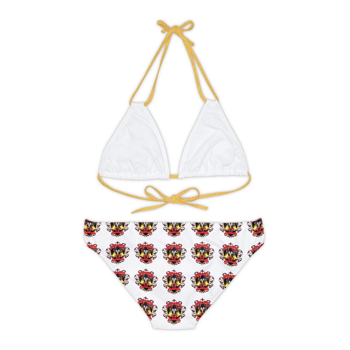 Strappy Bikini Set (AOP)