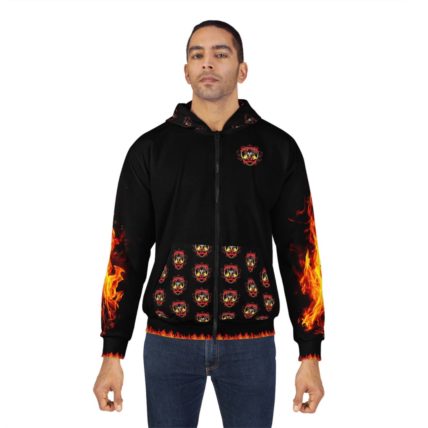 Unisex Zip Hoodie (AOP)