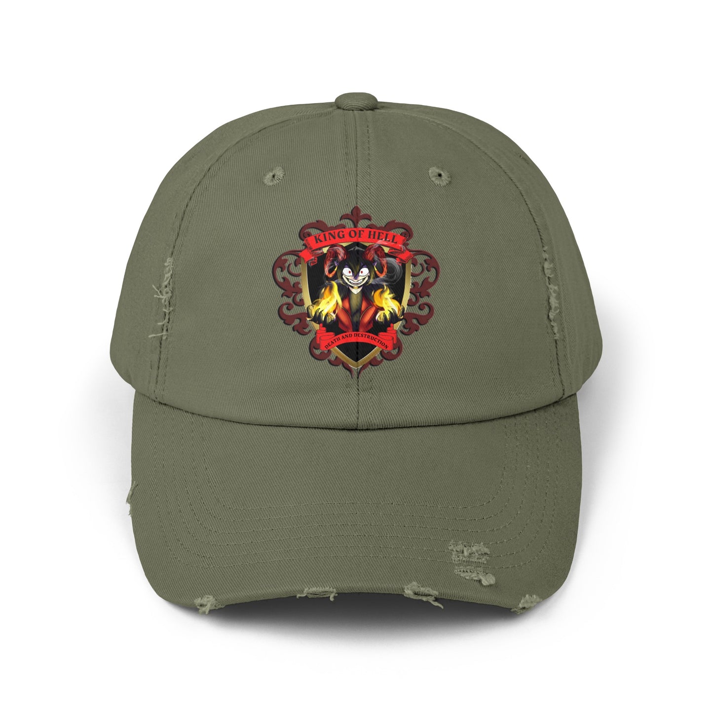 Unisex Distressed Cap