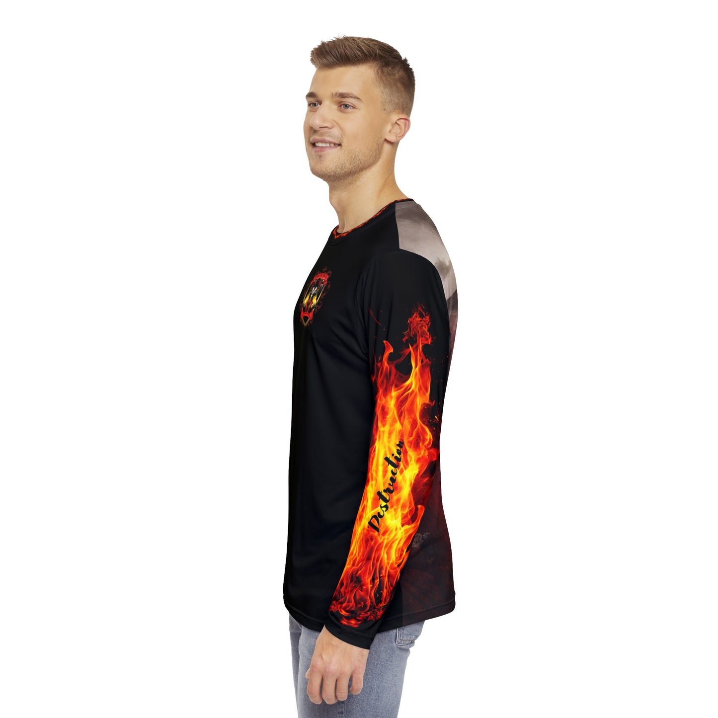 Men's Long Sleeve Shirt (AOP)